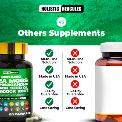 Hollistic Hercules™ Sea Moss & Shilajit Power Bundle