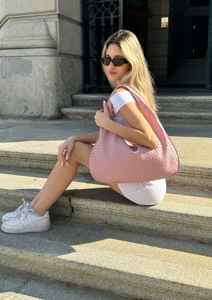 Lena™ | Gewoven Tote Handtasje