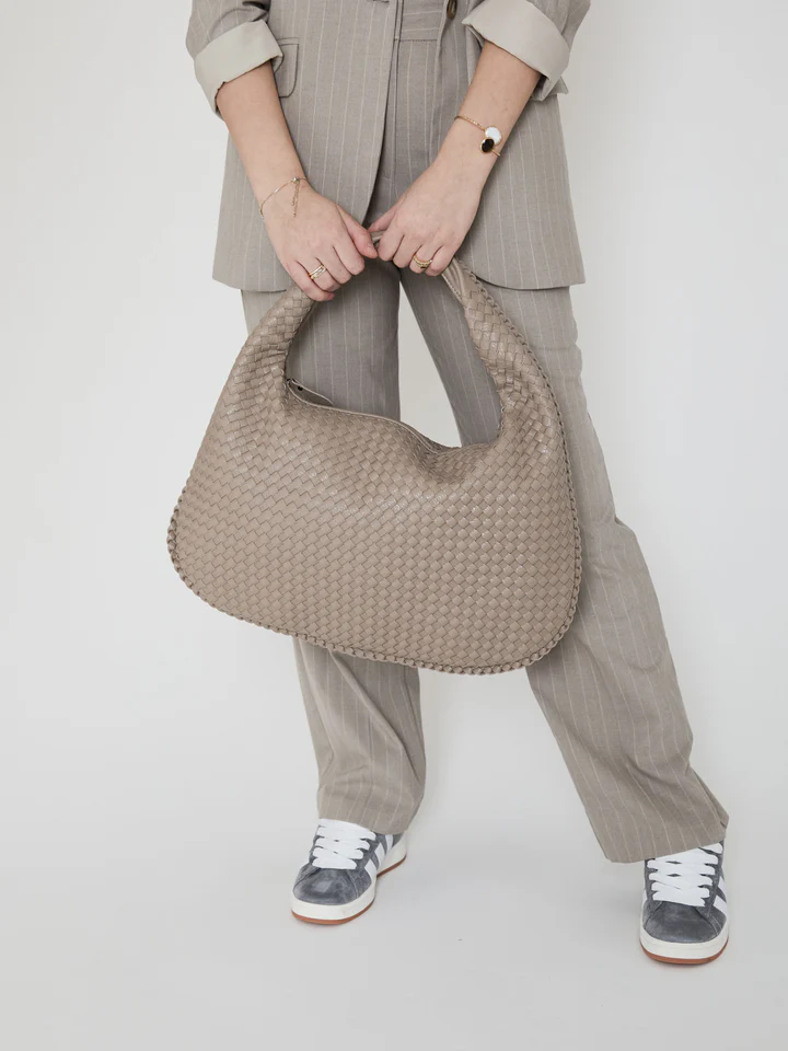 Lena™ | Gewoven Tote Handtasje