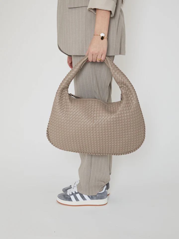 Lena™ | Gewoven Tote Handtasje