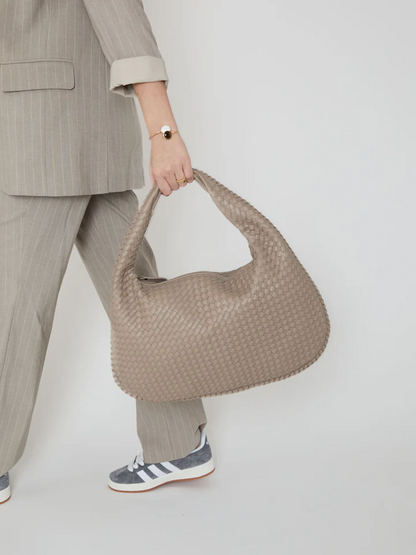 Lena™ | Gewoven Tote Handtasje