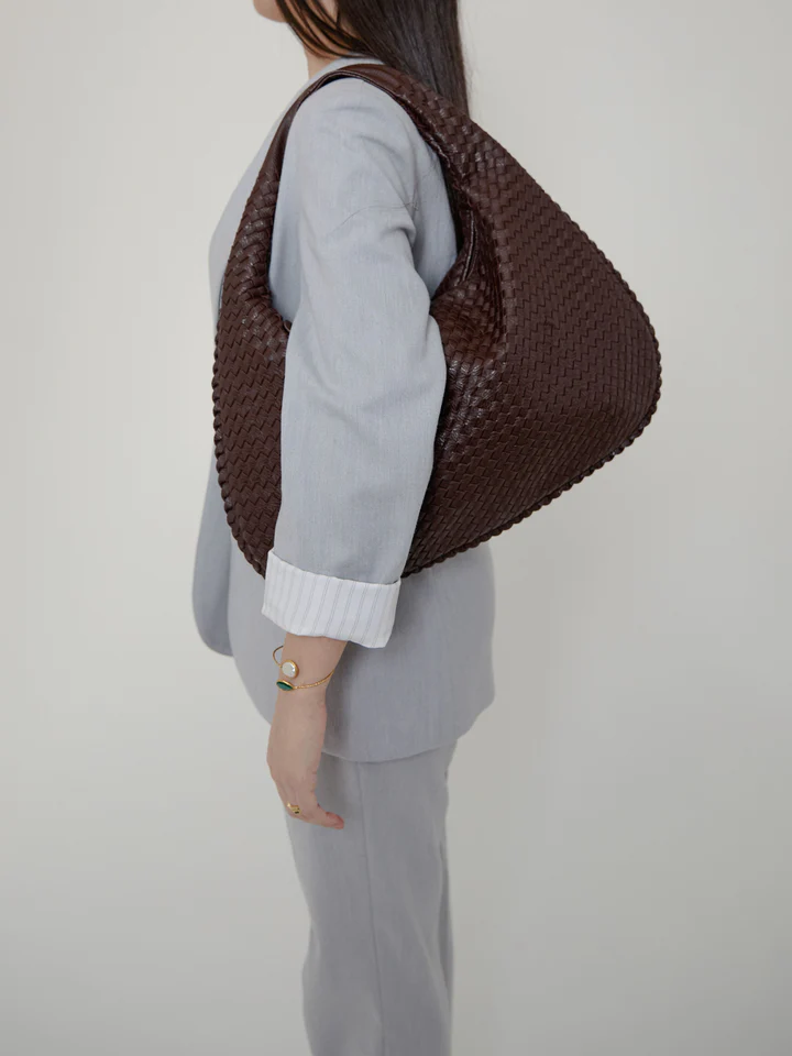 Lena™ | Gewoven Tote Handtasje