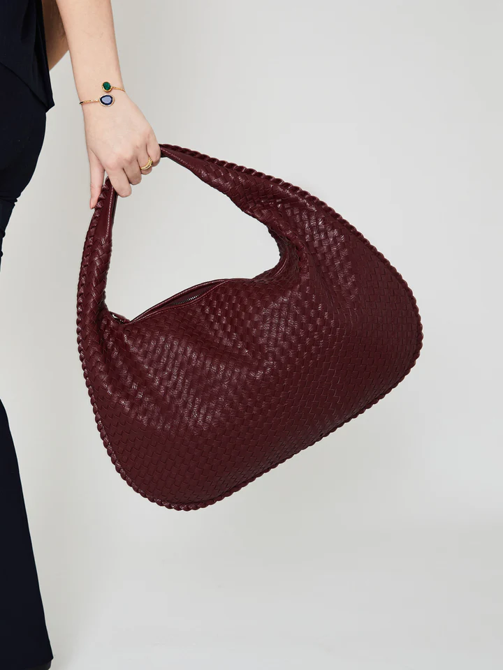 Lena™ | Gewoven Tote Handtasje