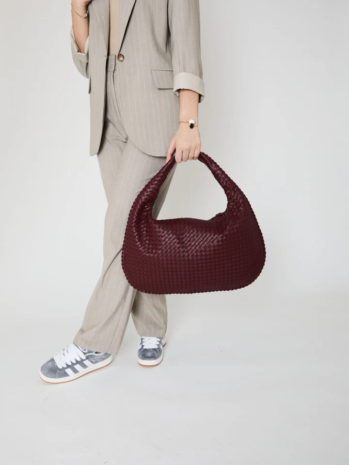 Lena™ | Gewoven Tote Handtasje