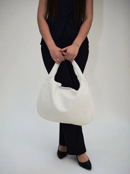 Lena™ | Gewoven Tote Handtasje