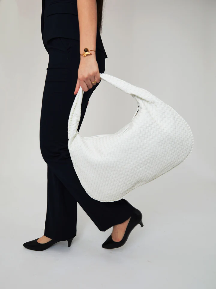 Lena™ | Gewoven Tote Handtasje