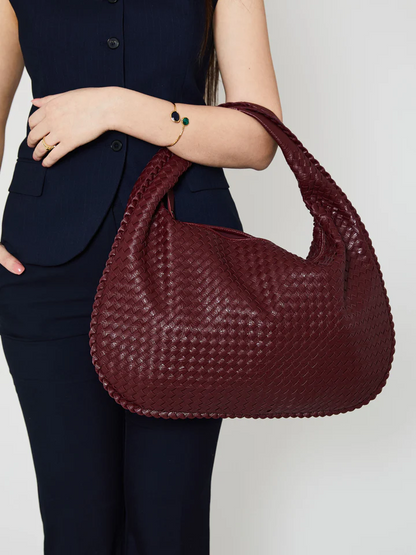 Lena™ | Gewoven Tote Handtasje